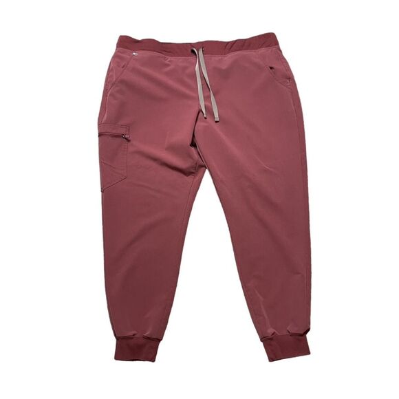 FIGS Dark Cherry Zamora Jogger Size XXL - Picture 2 of 10
